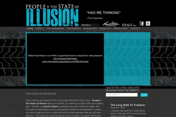 thestateofillusion.com site used Thestateofillusion