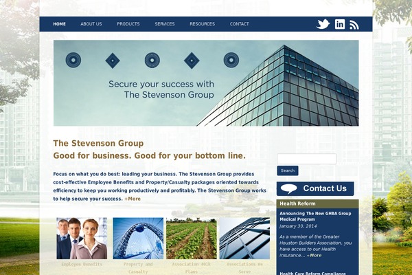 thestevensongroup.com site used Capital-child
