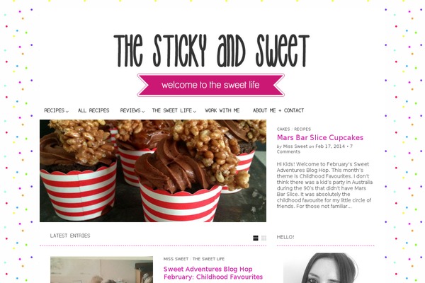 thestickyandsweet.com site used Fashionchic