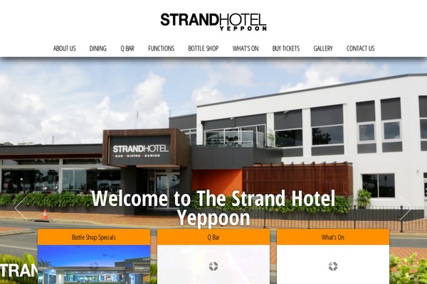 thestrandyeppoon.com.au site used Frank