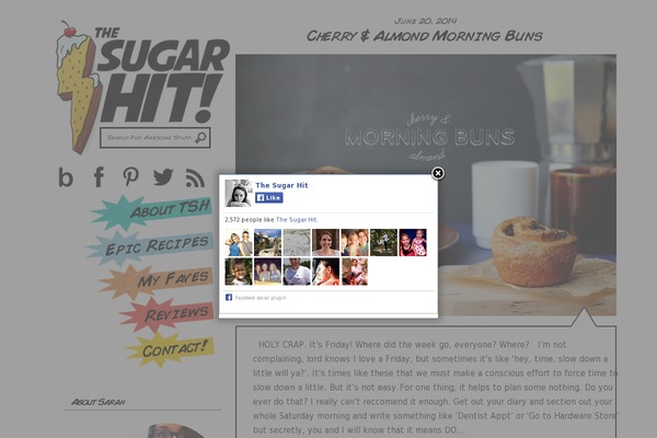 DailyJournal website example screenshot