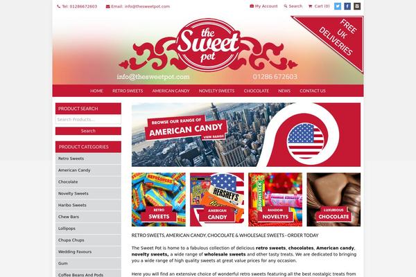 thesweetpot.com site used Oxygen2