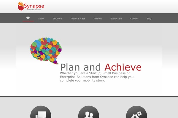 thesynapses.com site used Parallax