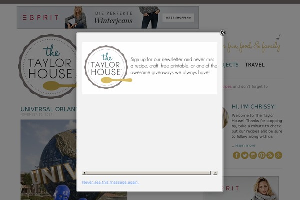 thetaylor-house.com site used Thetaylorhouse