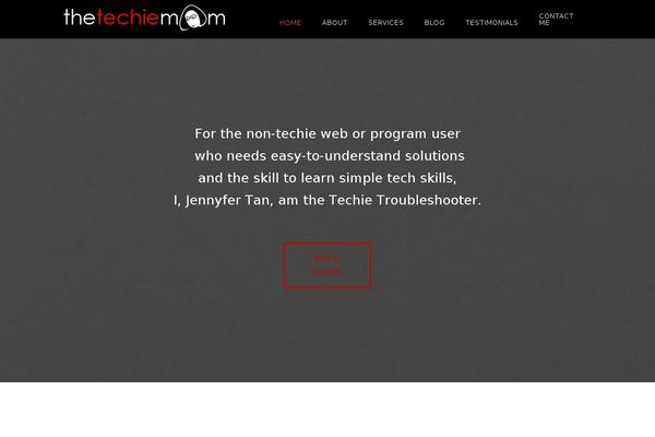 thetechiemom.com site used Parallax Pro