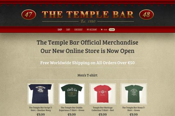 thetemplebarshop.com site used Ttbshop