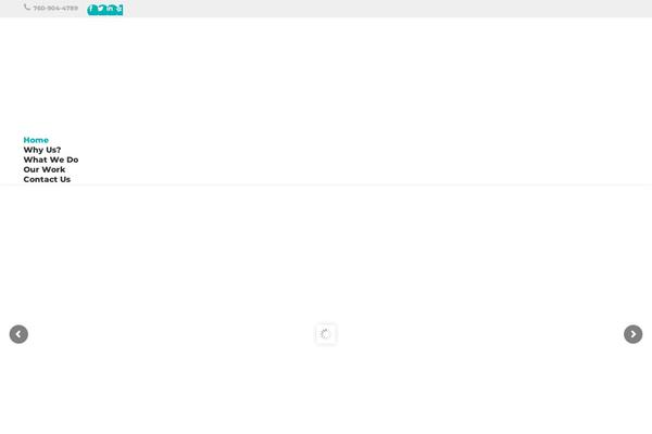 The7 theme site design template sample