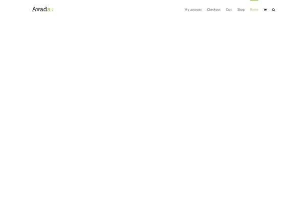 Avada theme site design template sample