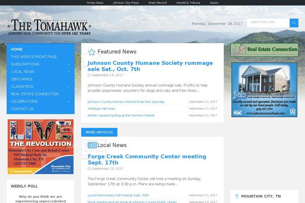 thetomahawk.com site used Townpress-child
