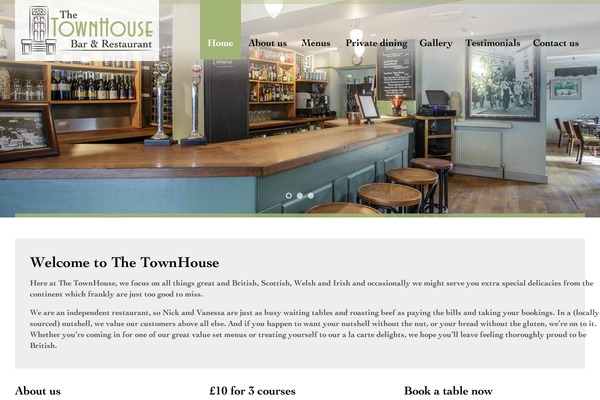 thetownhousebristol.co.uk site used Townhouse