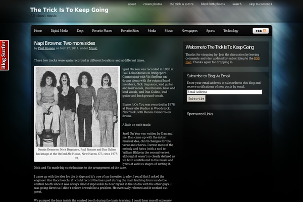 Twenty Thirteen theme site design template sample