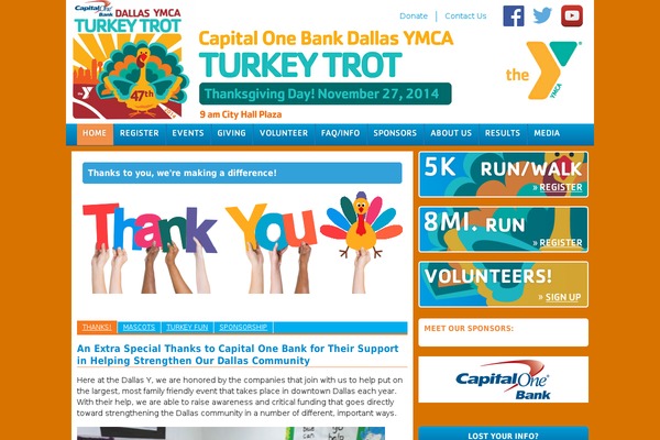 turkeytrot2012 WordPress theme, websites list used turkeytrot2012 theme turkeytrot2012 theme websites examples