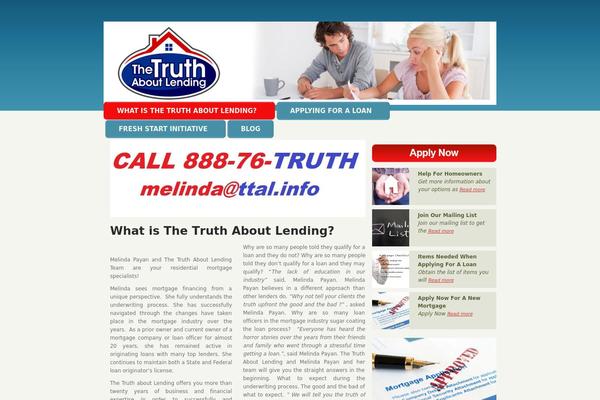 thetruthaboutlending.com site used Benaa-child