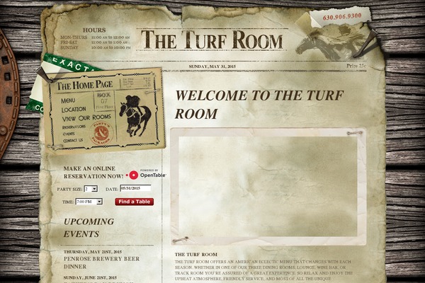 TurfRoom theme websites examples