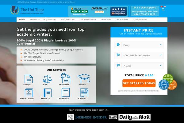 theunitutor.com site used Unitutor