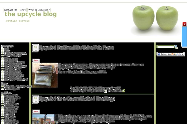 Green Apples theme site design template sample