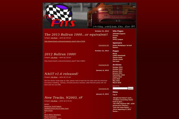 theuspits.com site used Thepits