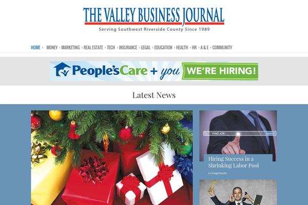 thevalleybusinessjournal.com site used Chirps