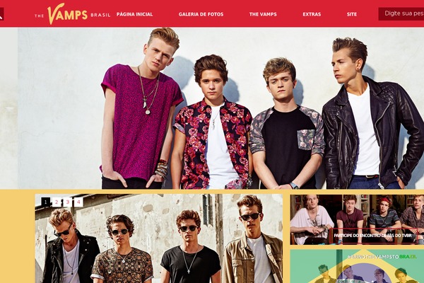 thevamps theme websites examples