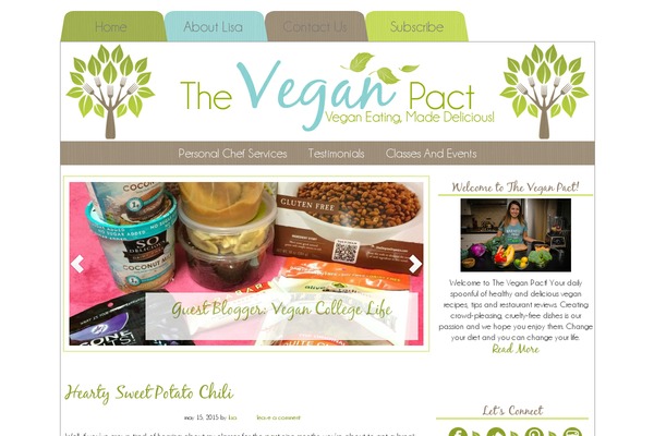 theveganpact.com site used Buster Child Theme