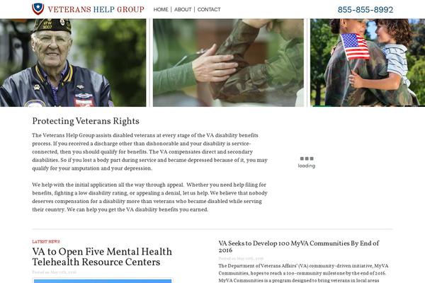 theveteransblog.org site used Veteransblog