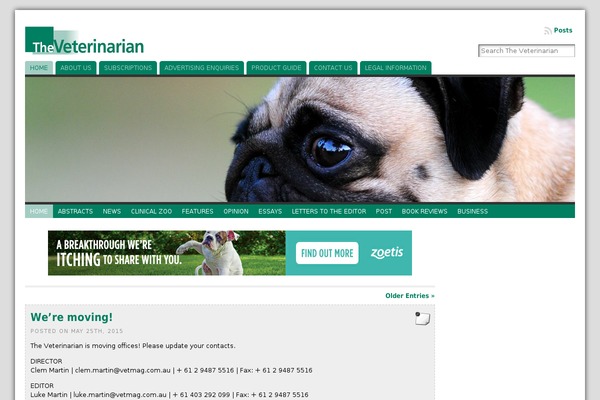 theveterinarian.com.au site used OnlineMag