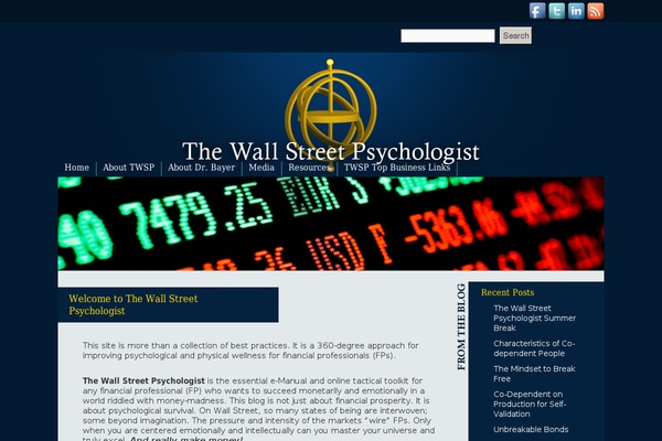 thewallstreetpsychologist.com site used Cbayer