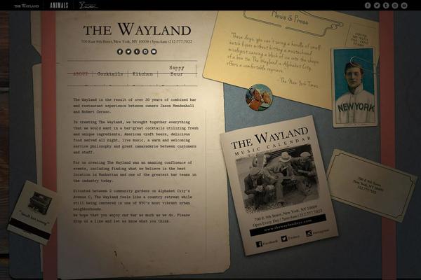thewaylandnyc.com site used Wayland