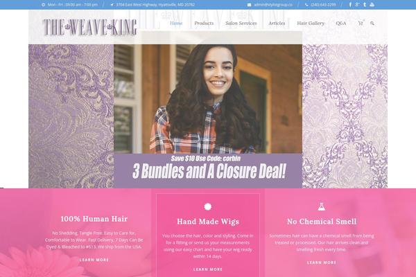 Skinbeauty theme site design template sample