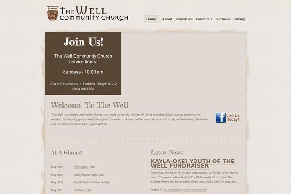 thewellchurch.com site used The-well-church-website
