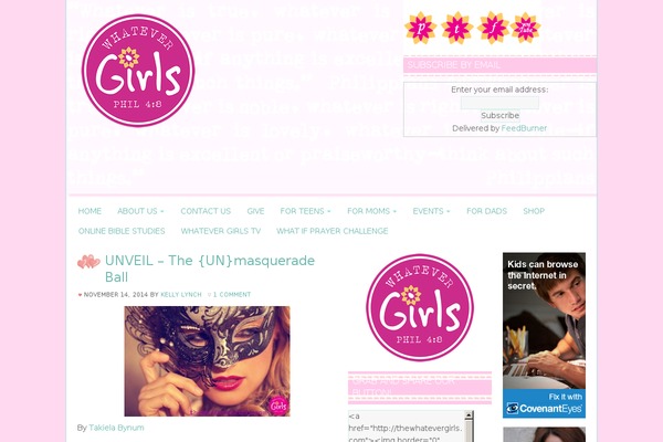 thewhatevergirls.com site used Restored316-splendor