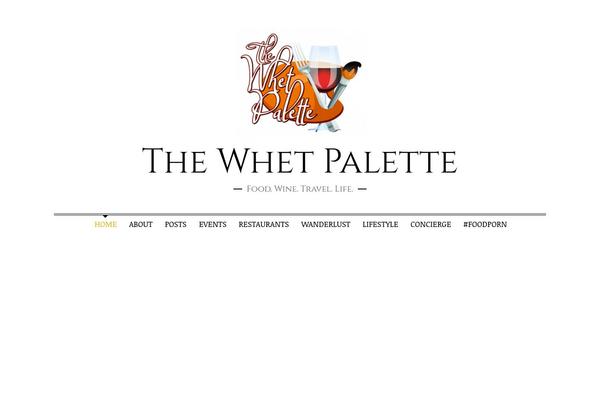 thewhetpalette.com site used Christopher
