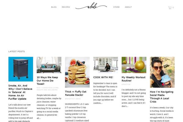 Activello theme site design template sample