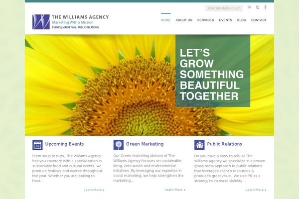 thewilliamsagency.net site used Avada Child Theme