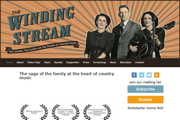 thewindingstream.com site used Maybelle
