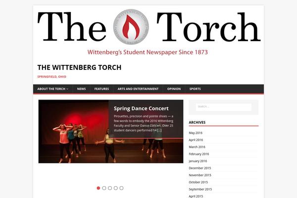 thewittenbergtorch.com site used ChromeNews