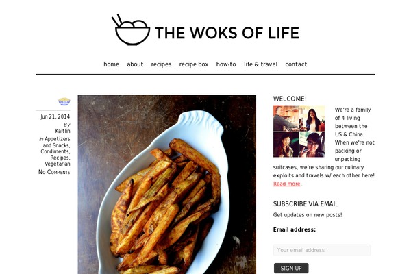 thewoksoflife.com site used Once-coupled-the-woks-of-life