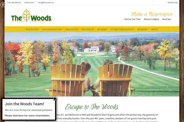 thewoods.com site used Thewoods