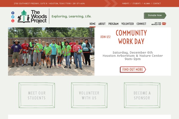 woods theme websites examples