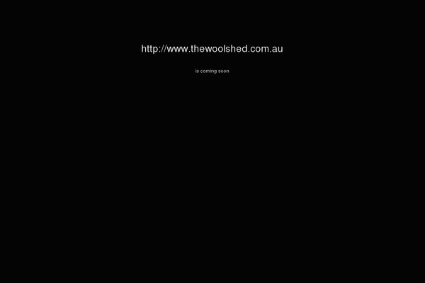 thewoolshed.com.au site used Woolshed