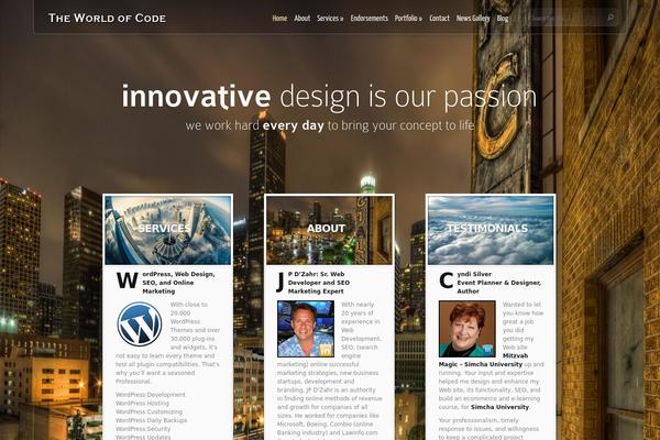 InStyle theme site design template sample