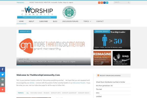 SmartMag theme site design template sample