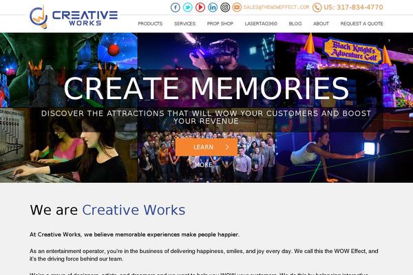 thewoweffect.com site used Creative-works
