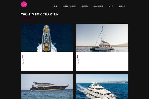 thewoy.com site used Yacht-rental
