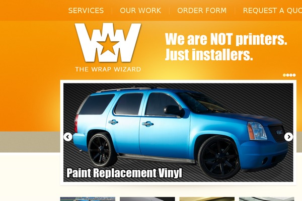 thewrapwizard.com site used Theme54992