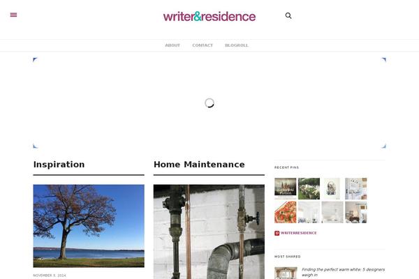 thewriterandresidence.com site used The Voux