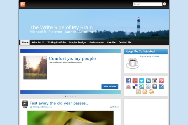 Graphene theme site design template sample