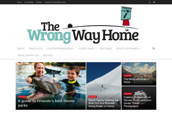thewrongwayhome.com site used Curated