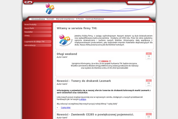 thi.pl site used Sfy-base