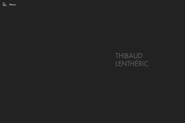 thibaud-lentheric.com site used Thibaud-lentheric_v3-5